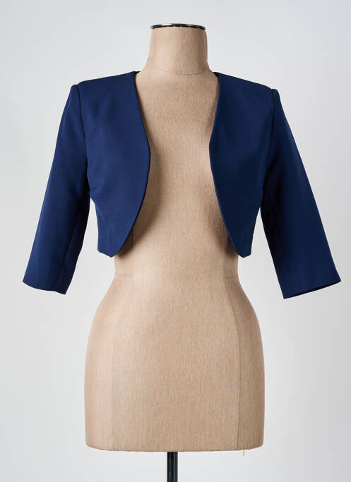 Boléro bleu HIPPOCAMPE pour femme