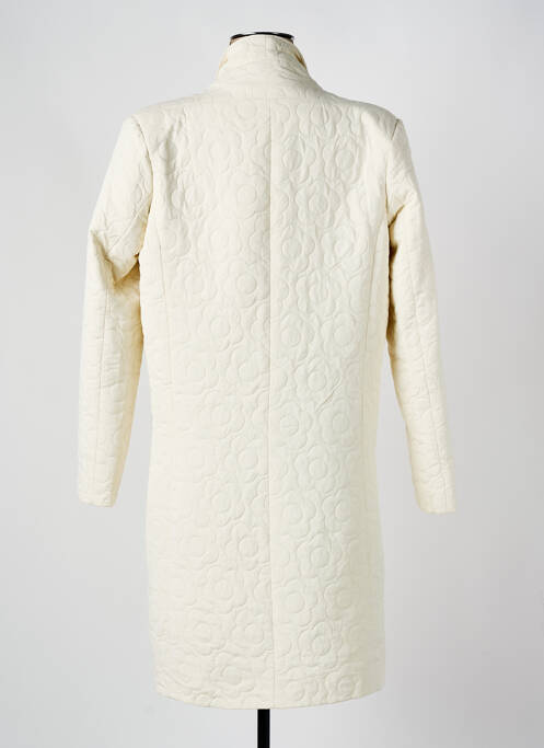 Manteau long beige HIPPOCAMPE pour femme