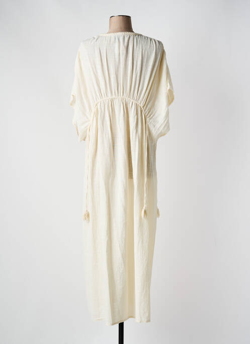 Robe longue beige JOHANNA PARIS pour femme