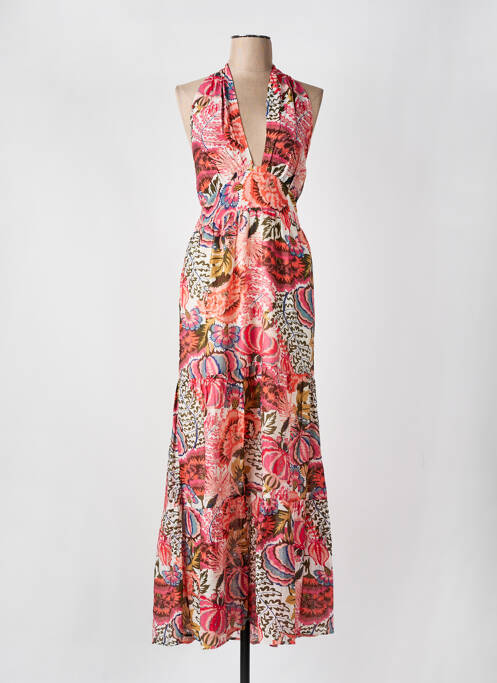 Robe longue rouge SEE U SOON pour femme