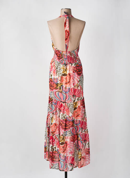 Robe longue rouge SEE U SOON pour femme