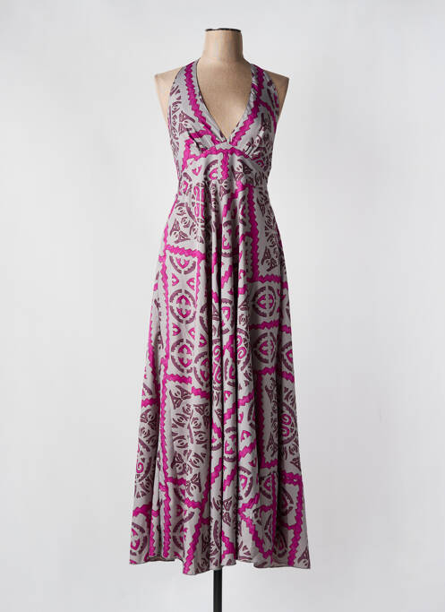 Robe longue violet LAMANO femme