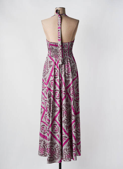 Robe longue violet LAMANO femme