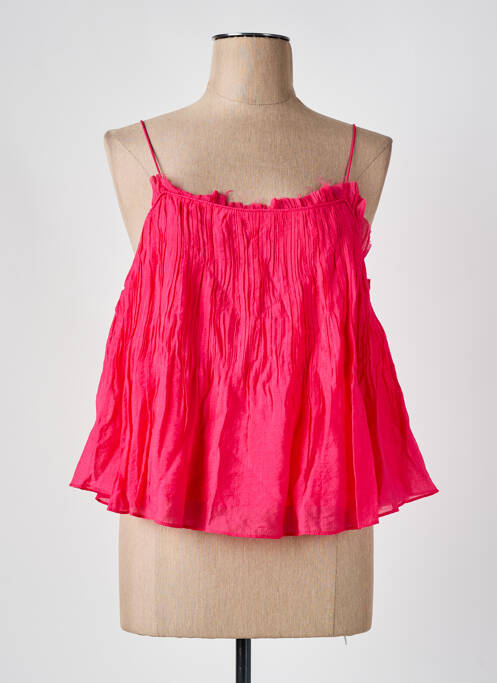 Top rose SEE U SOON pour femme