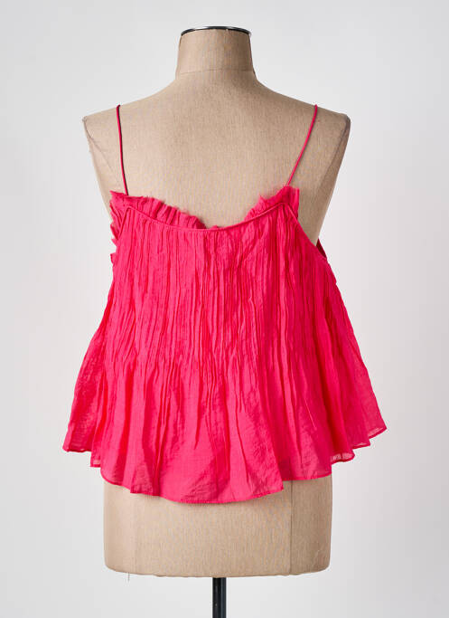 Top rose SEE U SOON pour femme