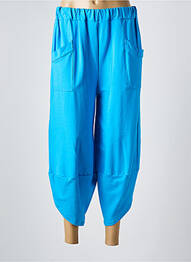 Jogging stretch taille normale bleu NEW COLLECTION femme