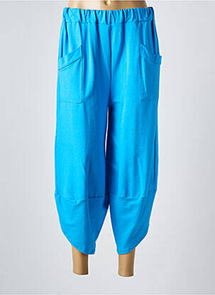 Jogging stretch taille normale bleu NEW COLLECTION femme