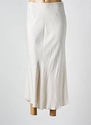 Jupe longue taille normale beige ALEXANDRE LAURENT femme