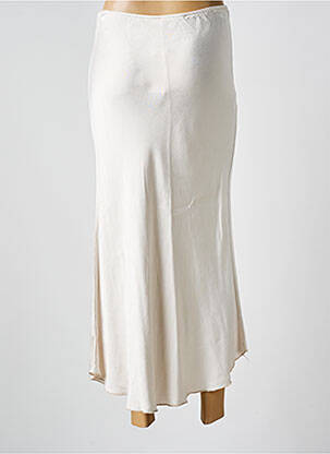 Jupe longue taille normale beige ALEXANDRE LAURENT femme