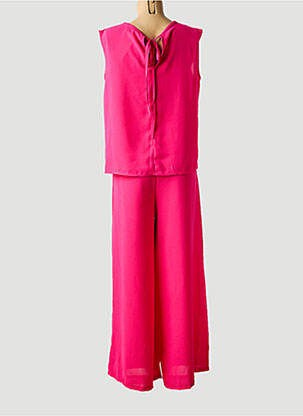 Ensemble pantalon tissage crêpe rose NEW COLLECTION femme