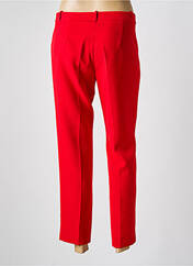 Pantalon 7/8 rouge HIPPOCAMPE pour femme seconde vue