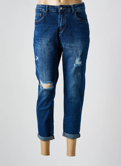 Jeans coupe slim bleu NEWPLAY pour femme