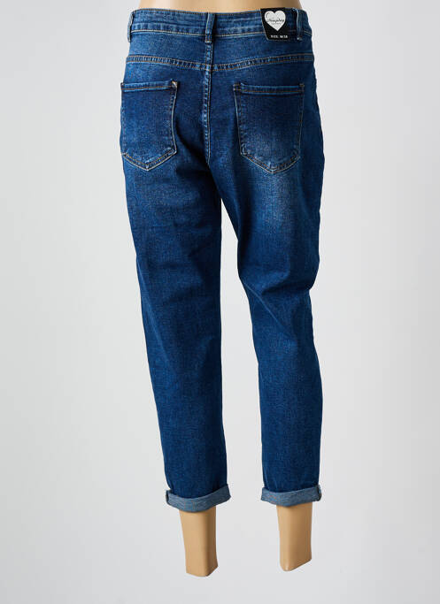 Jeans coupe slim bleu NEWPLAY pour femme