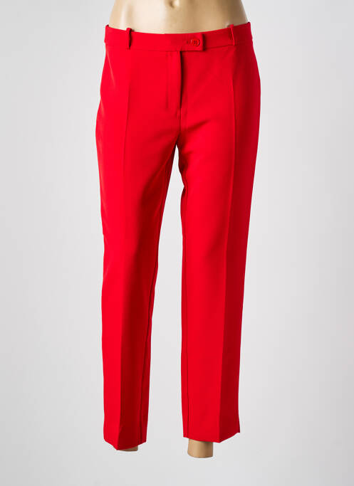 Pantalon 7/8 rouge HIPPOCAMPE pour femme