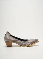 Escarpins argent MYMA pour femme seconde vue