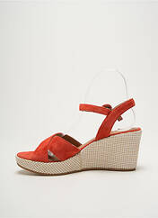 Sandales/Nu pieds orange ADIGE pour femme seconde vue