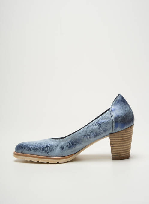Escarpins bleu MYMA pour femme