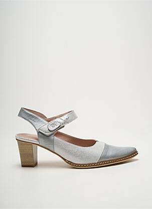 Escarpins argent DORKING pour femme