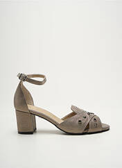 Sandales/Nu pieds gris DORKING pour femme seconde vue