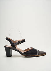 Sandales/Nu pieds noir DORKING pour femme seconde vue