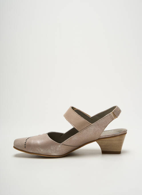 Sandales/Nu pieds beige DORKING pour femme