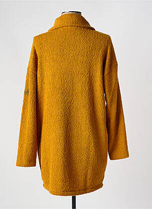 Veste casual coupe droite jaune MALOKA femme