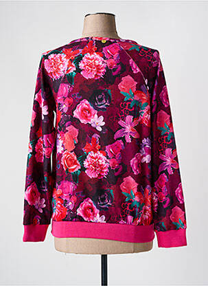 Pull resserrée sur le bas manches longues rose PAUL BRIAL femme