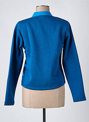 Veste casual poches bleu PAUL BRIAL femme