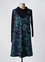 Robe mi-longue bleu 3322 pour femme seconde vue