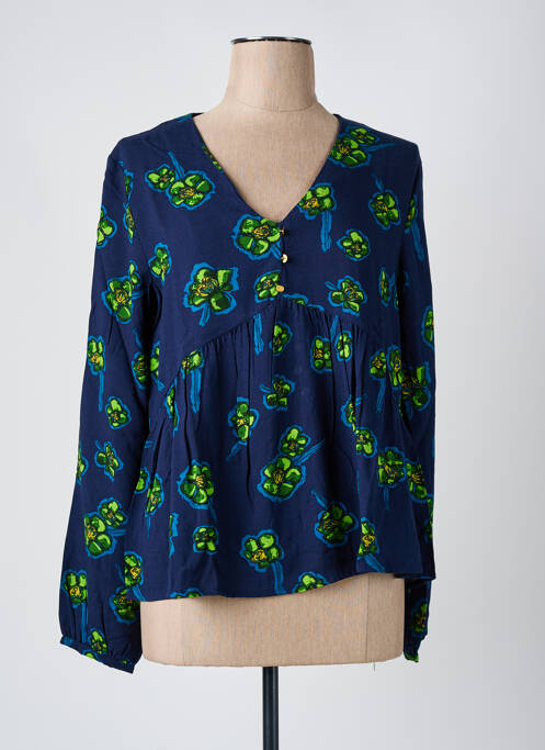 Blouse bleu LA FIANCÉE pour femme