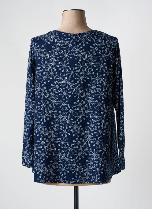 Top bleu LA FIANCÉE pour femme