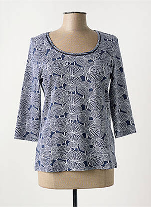 Top bleu LA FIANCÉE pour femme