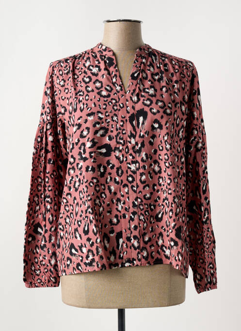 Blouse rose JULIE GUERLANDE pour femme