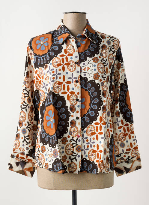 Chemisier orange LA CIBLE ROUGE pour femme