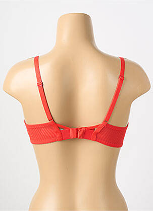 Soutien-gorge légère et transparente haut soutien-gorge emboitant rouge CHANTELLE femme