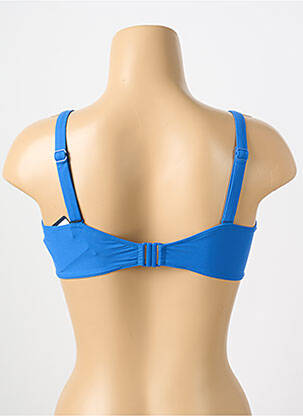 Haut de maillot de bain stretch haut soutien-gorge emboitant bleu PRIMADONNA femme