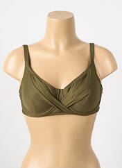 Haut de maillot de bain vert ANTIGEL pour femme seconde vue