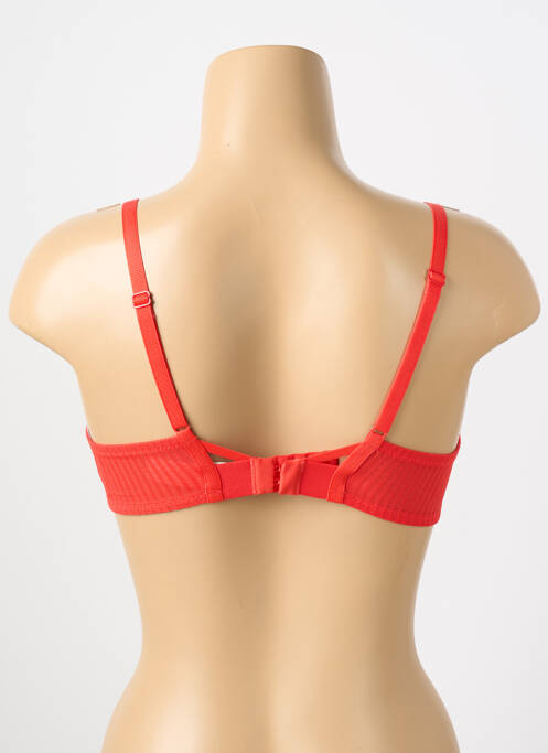 Soutien-gorge légère et transparente haut soutien-gorge emboitant rouge CHANTELLE femme