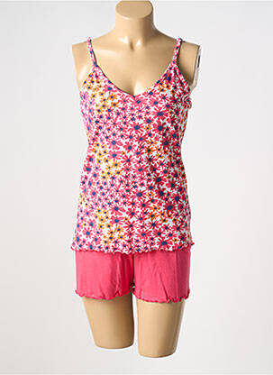 Pyjashort fines bretelles rose ROSE POMME femme