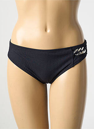 Bas de maillot de bain stretch culotte noir ANTIGEL femme