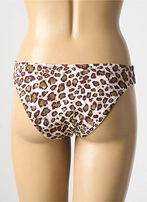 Bas de maillot de bain stretch culotte vert ANTIGEL femme