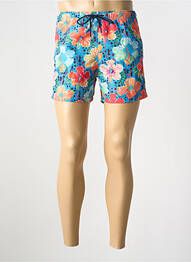 Short de bain tissage popeline bleu HOM homme