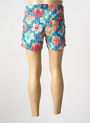 Short de bain tissage popeline bleu HOM homme