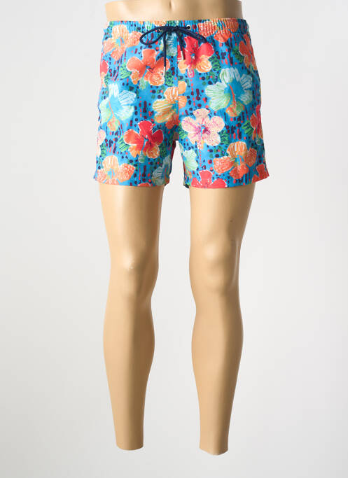 Short de bain bleu HOM pour homme