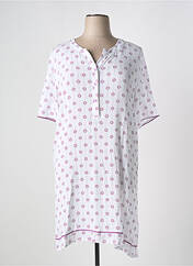 Chemise de nuit blanc CANAT pour femme seconde vue