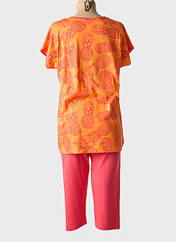 Pyjama orange ROSE POMME pour femme seconde vue