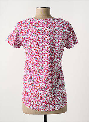 T-shirt coupe cintrée manches courtes rose C'EST BEAU LA VIE femme