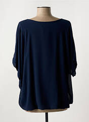 Blouse bleu COULEURS DU TEMPS pour femme seconde vue