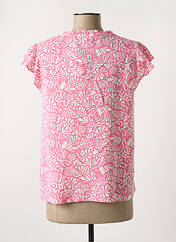 Blouse rose C'EST BEAU LA VIE pour femme seconde vue