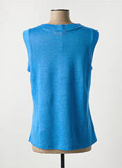 Débardeur bleu MALOKA pour femme seconde vue